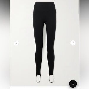 Spanx Petite Black Stirrup Leggings